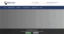 Desktop Screenshot of bosmanictservices.nl