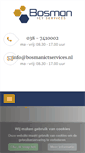 Mobile Screenshot of bosmanictservices.nl